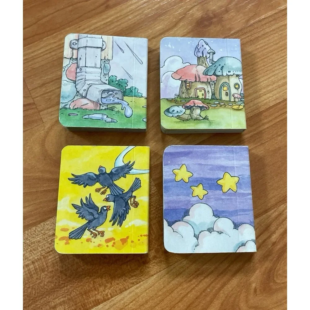 Bundle of 4 Bedtime Stories And Rhymes Mini Books‎